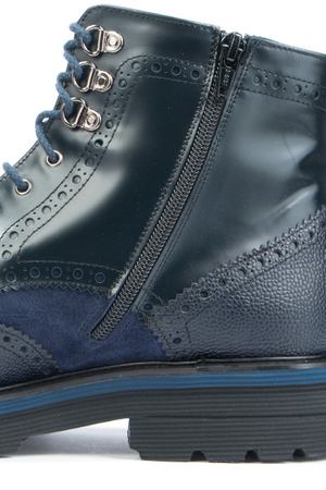 Комбинированные ботинки Pertini Pertini 182M24567C2 Синий купить с доставкой
