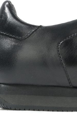Кожаные кроссовки Santoni Santoni 20597/50 Черный