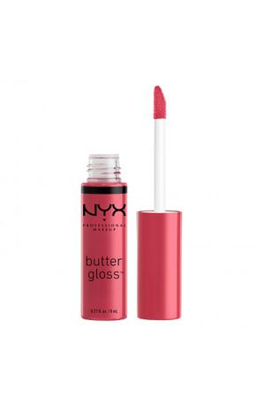 NYX PROFESSIONAL MAKEUP Увлажняющий блеск для губ Butter Lip Gloss - Strawberry Cheesecake 32 NYX Professional Makeup 800897847708 вариант 2 купить с доставкой