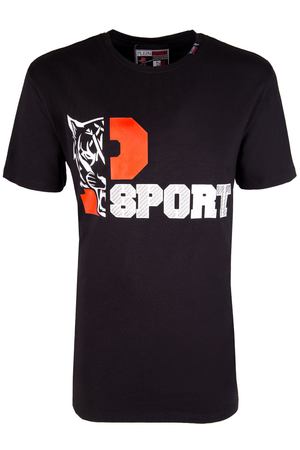 Футболка хлопковая	 Plein Sport Plein Sport F18C MTK2323 Черный купить с доставкой