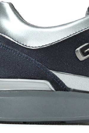 Комбинированные кроссовки Santoni Santoni 20293/60 Синий купить с доставкой