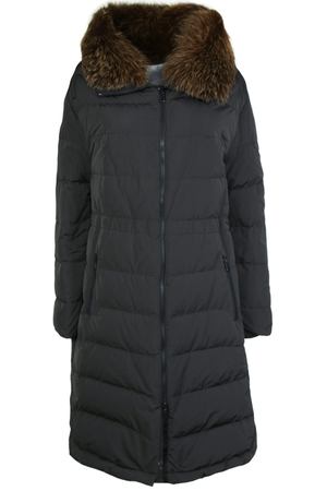 Стеганый пуховик BRUNELLO CUCINELLI Brunello Cucinelli MR5279161 Графитный вариант 2 купить с доставкой