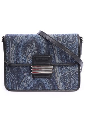 Сумка с узором пейсли ETRO 1H973/9176/0200 Синий вариант 3