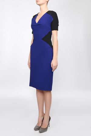 Шерстяное платье Roland Mouret Roland Mouret 1561/6174-син