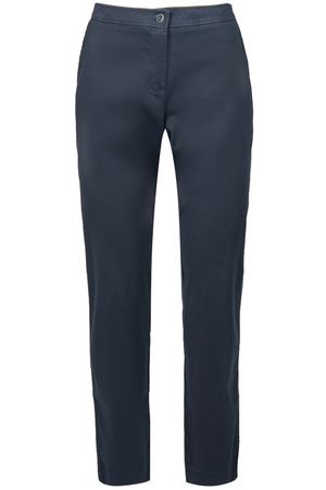 Хлопковые брюки CAPOBIANCO Capobianco 4W801.AC01 Синий купить с доставкой