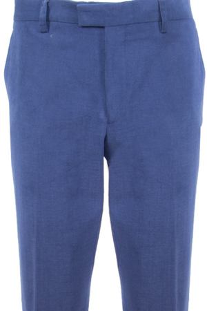 Хлопковые брюки ETRO ETRO 10423/2506/син