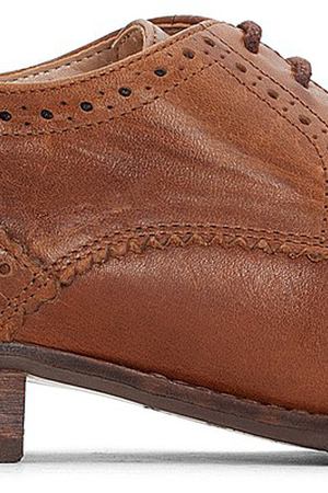 Ботинки-дерби кожаные Netley Rose Clarks 74613 купить с доставкой