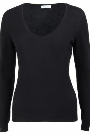 Кашемировый пуловер Gran Sasso Gran Sasso Premium 54204/15500-BASIC-черн