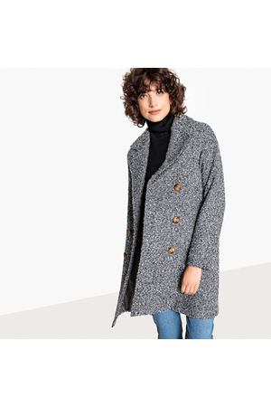Пальто средней длины с застежкой на пуговицы La Redoute Collections 15271 купить с доставкой