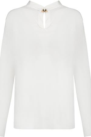 Шелковая блуза Vionnet VIONNET 15007/1003/белый