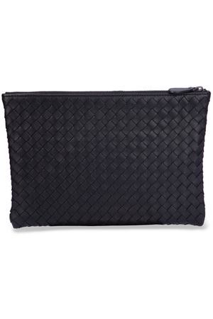 Кожаный клатч Bottega Veneta 522429 V001N 1000 Черный вариант 2