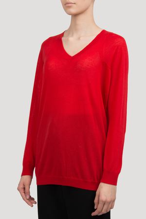 Кашемировый пуловер Malo Malo re78h5/красный
