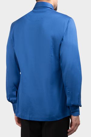 Рубашка хлопковая Monteverdi Monteverdi 9717-121- Индиго купить с доставкой