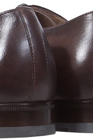 Оксфорды Santoni Santoni 0643549-кор-рыж мех купить с доставкой