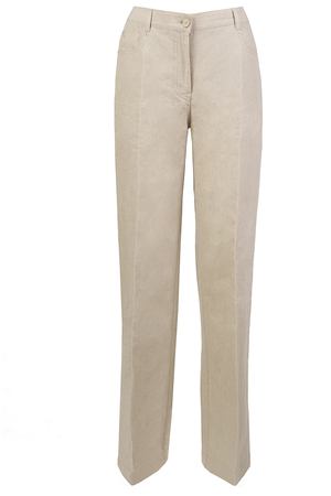 Льняные брюки Jean Paul Gaultier Jean Paul Gaultier 03051222/серый вариант 2 купить с доставкой