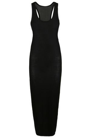 Однотонное платье Haider Ackermann 183-6406-217-099 Черный вариант 2 купить с доставкой
