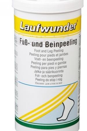 LAUFWUNDER Крем-пилинг с экстрактом алоэ вера для ног, с дозатором 450 мл Laufwunder 121317 купить с доставкой