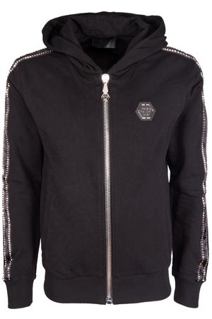 Олимпийка спортивная Philipp Plein Philipp Plein F18C MJB0482 Серебряный Черный