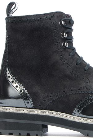Комбинированные ботинки Pertini Pertini 182W14489C2 Черный