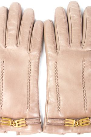 Кожаные перчатки ETRO ETRO 17326/9978/ Серый