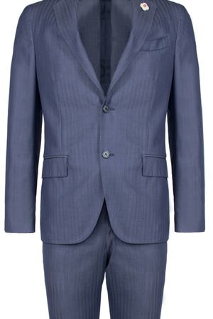 Классический костюм Lardini Lardini PTC44409/9-пол.сер без подкл купить с доставкой