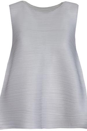 Однотонный топ ISSEY MIYAKE Issey Miyake pp86jk601 Серый купить с доставкой