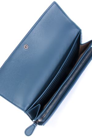 Кожаный кошелек Bottega Veneta Bottega Veneta 150509 Т.Синий купить с доставкой