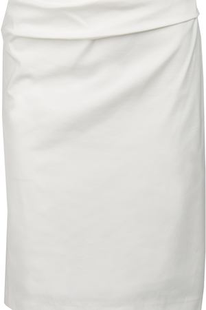 Хлопковая юбка BRUNELLO CUCINELLI Brunello Cucinelli 184172/белый купить с доставкой