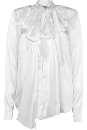 Шелковая блуза с бантом Faith Connexion W1806T00110 Белый