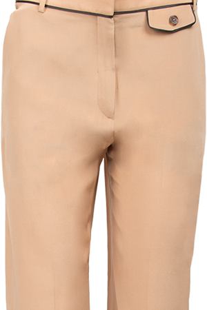 Шелковые брюки Chloe Chloe 12SPA02-12S004/беж. купить с доставкой