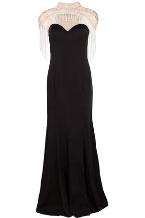 Вечернее платье в пол Ember Forever Unique WF6903 Черный купить с доставкой