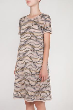 Платье с принтом MISSONI Missoni pd0kd26i2qp champagne Бежевый купить с доставкой