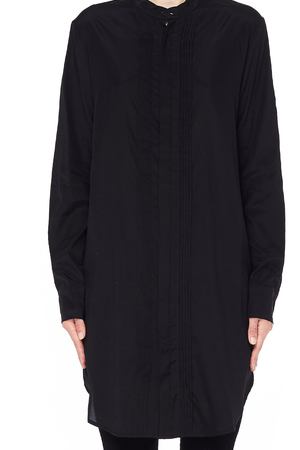 Черная шелковая блузка Decoration A.F. Vandevorst 182decoration-001 купить с доставкой