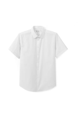 Рубашка прямого покроя с короткими рукавами CHRISTOPHE La Redoute Collections 124695 купить с доставкой