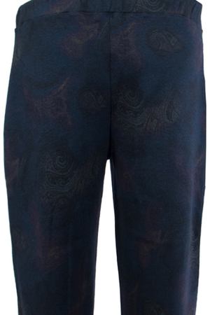 Хлопковые брюки ETRO ETRO 1Y098/5506 Синий