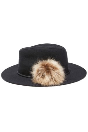 Шляпа из фетра с помпоном La Redoute Collections 223594 купить с доставкой
