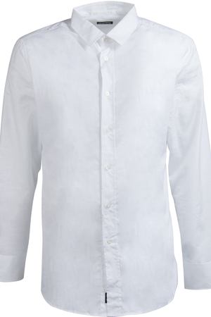 Рубашка хлопковая Dirk Bikkembergs Dirk Bikkembergs C2DB6010667W/белый купить с доставкой