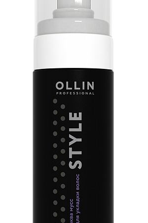 OLLIN PROFESSIONAL Аква мусс сильной фиксации для укладки / Aqua Mousse Strong STYLE 150 мл Ollin Professional 721487 вариант 2 купить с доставкой