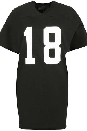 Удлиненная хлопковая футболка  Kendall+Kylie KENDALL + KYLIE kcsp18062dk Черный вариант 2