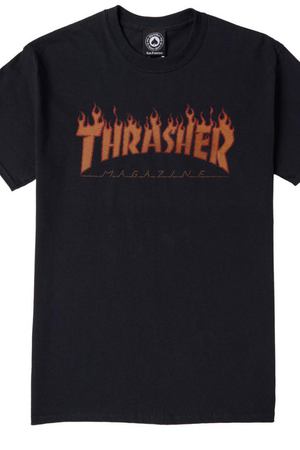 Футболка Thrasher Flame Halftone Thrasher 221044 купить с доставкой