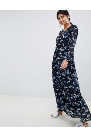 Платье макси с цветочным принтом Suncoo - Черный Suncoo 46498