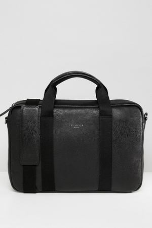 Кожаная сумка Ted Baker - Черный TED BAKER 241306 купить с доставкой