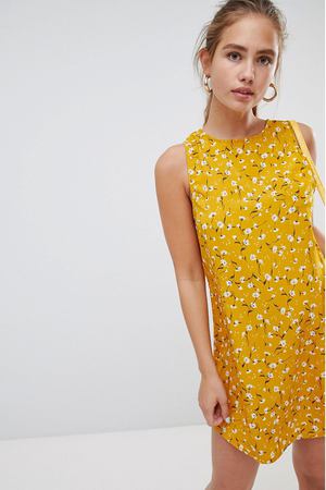 Платье с цветочным принтом Glamorous - Желтый Glamorous 61259