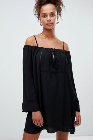 Платье с открытыми плечами Glamorous - Черный Glamorous 16863