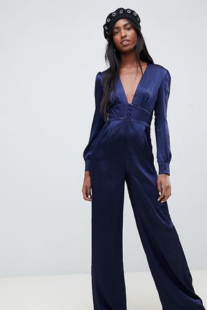 Атласный комбинезон с широкими штанинами Glamorous Tall premium Glamorous Tall 57063
