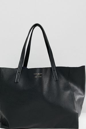 Черная кожаная сумка-шоппер Kurt Geiger Violet - Черный Kurt Geiger 145058