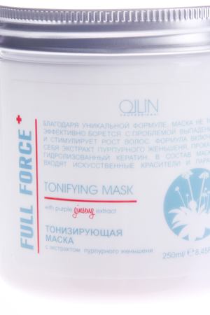 OLLIN PROFESSIONAL Маска тонизирующая с экстрактом пурпурного женьшеня / FULL FORCE 250 мл Ollin Professional 725737