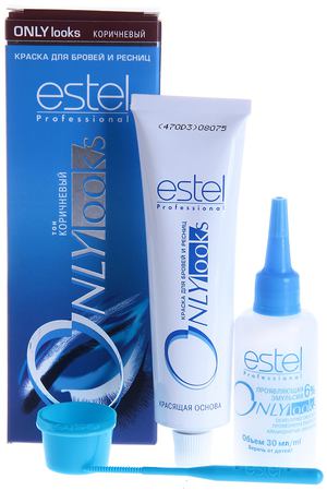 ESTEL PROFESSIONAL Краска для бровей и ресниц, коричневый / Only Looks Estel Professional 602 вариант 3