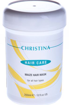 CHRISTINA Маска кукурузная для сухих и нормальных волос / Maize Hair Mask 250 мл Christina CHR192 купить с доставкой