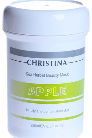 CHRISTINA Маска красоты яблочная для жирной и комбинированной кожи / Sea Herbal Beauty Mask Green Apple 250 мл Christina CHR057